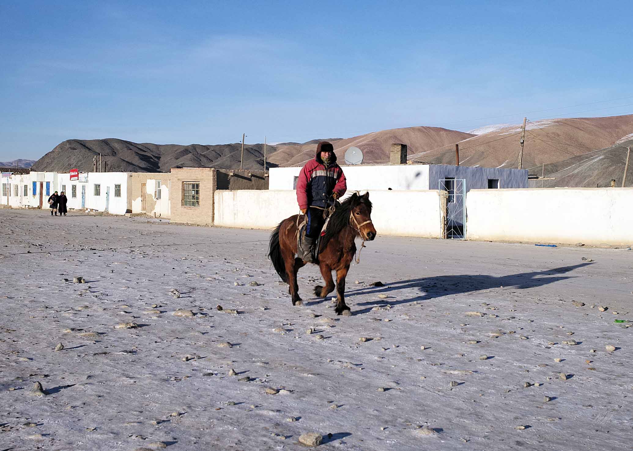 Altai in winter – minus 36 C.