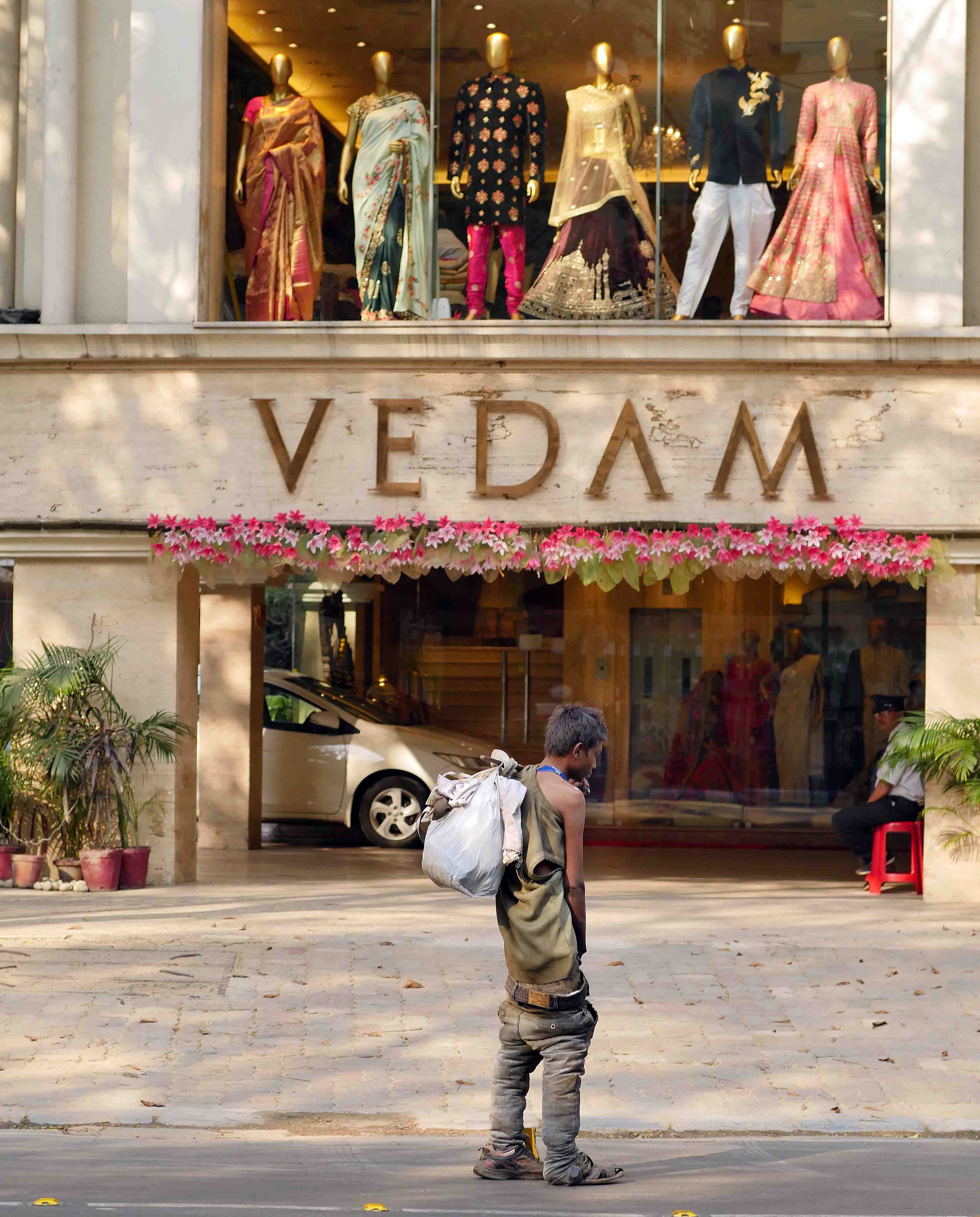 The stark disparity between rich and poor in modern India